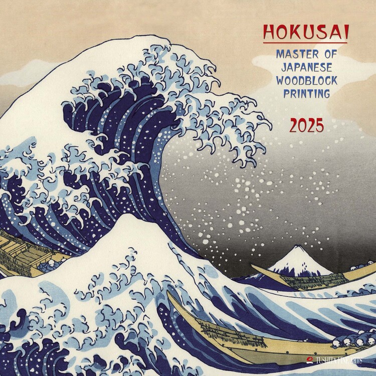 Hokusai - Japanese Woodblock Printing - Wall Calendars 2025  Buy at 