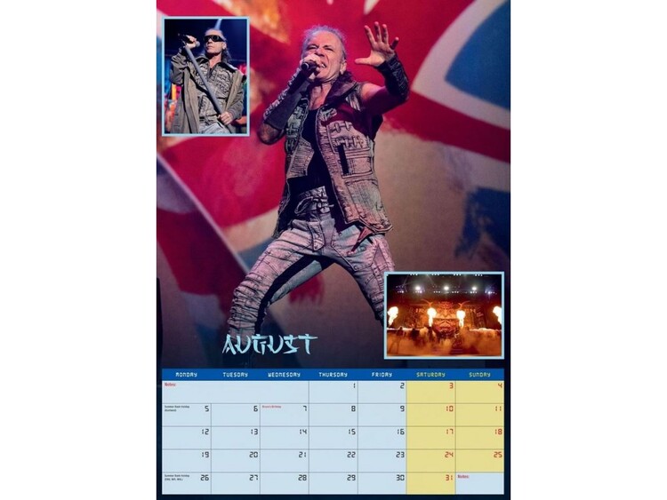 Iron Maiden Wall Calendars 2024 Buy at Europosters