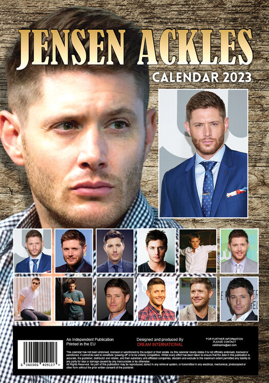 Calendar 2023 Jensen Ackles