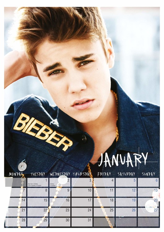 Keep Calm and Follow Justin Bieber 2018-2019 Supreme Planner: Justin Bieber  On-the-Go Academic Weekly and Monthly Organize Schedule Calendar Planner f  