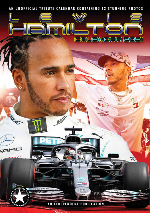 Lewis Hamilton Wall Calendars 2021 Buy at Europosters