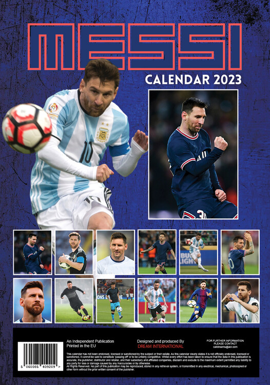 Lionel Messi - Wall Calendars 2023 | Buy at Abposters.com lionel-messi-wall-calendars-2023-buy-at-abposters-com