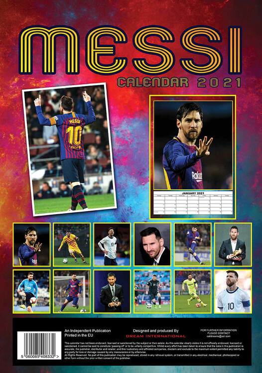 Lionel Messi Calendar 2023 IMAGESEE