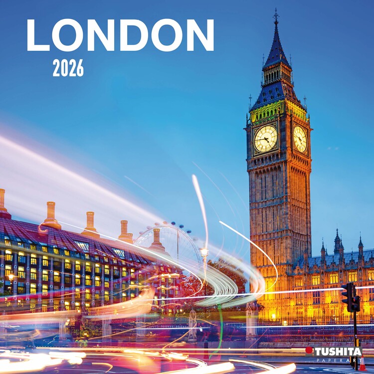 Calendar 2026 London at Twilight