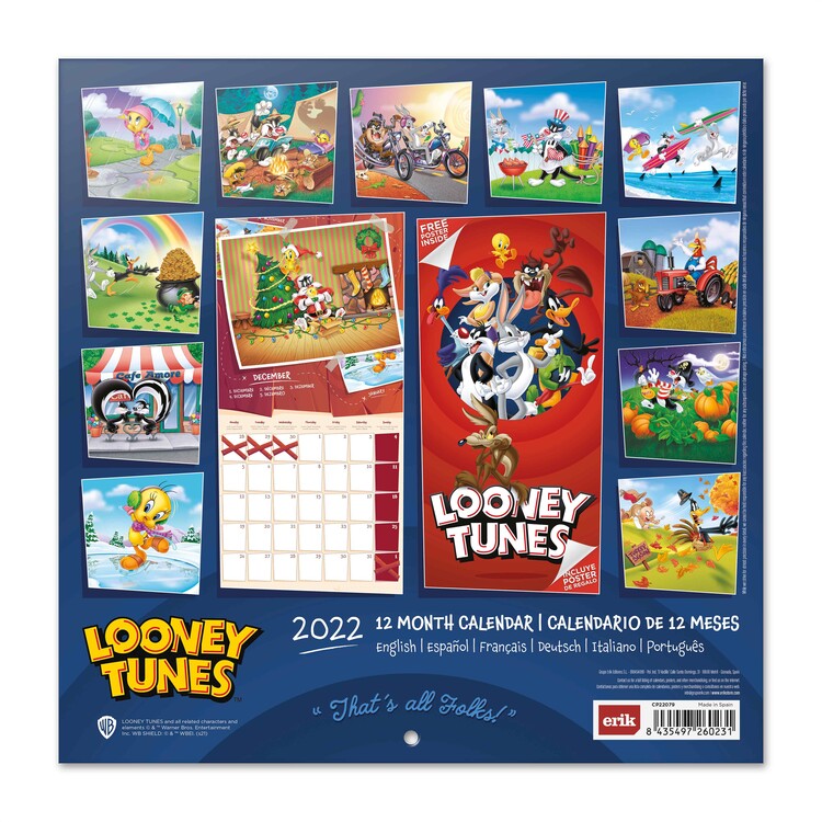 Latest Looney Tunes Calendar 2022 Free Photos