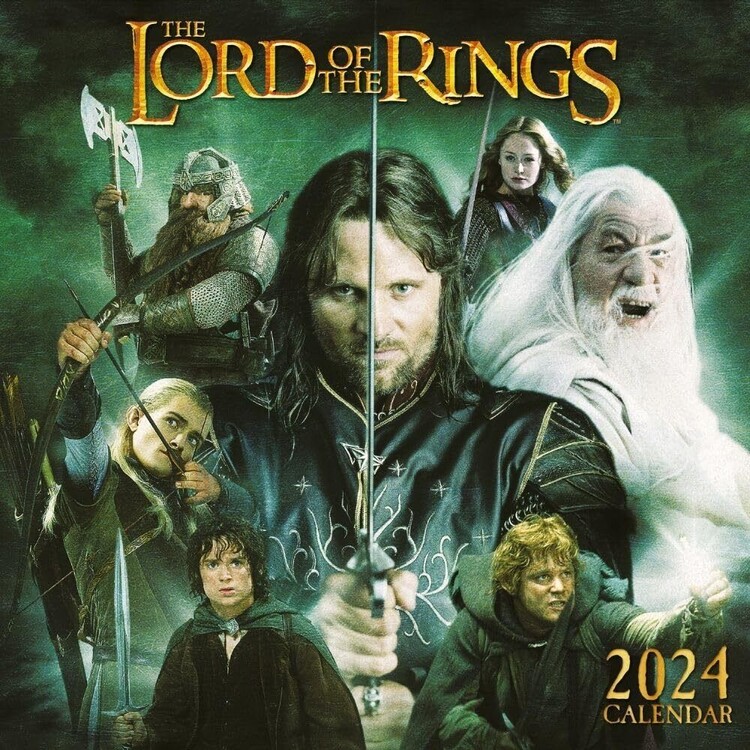 Lord of the Rings Wall Calendars 2024 Buy at Europosters