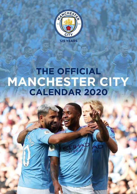 Manchester City FC Wall Calendars 2020 Buy at Europosters