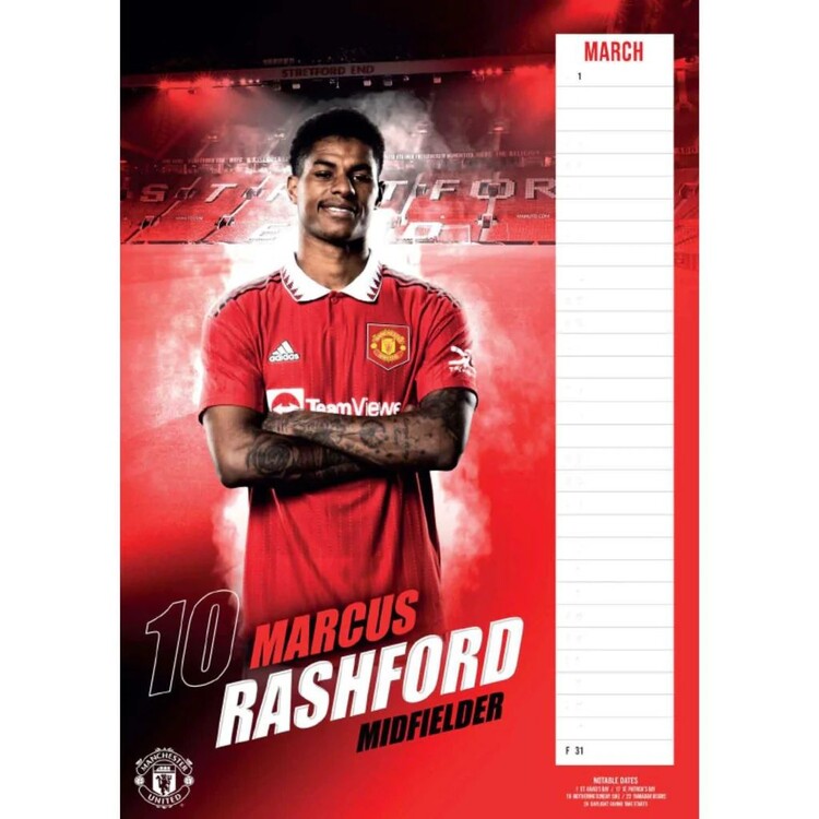 Calendar 2023 Manchester United FC