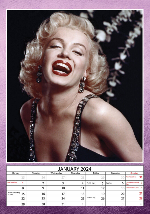 Marilyn Monroe Calendar 2024, 56% OFF | micoope.com.gt