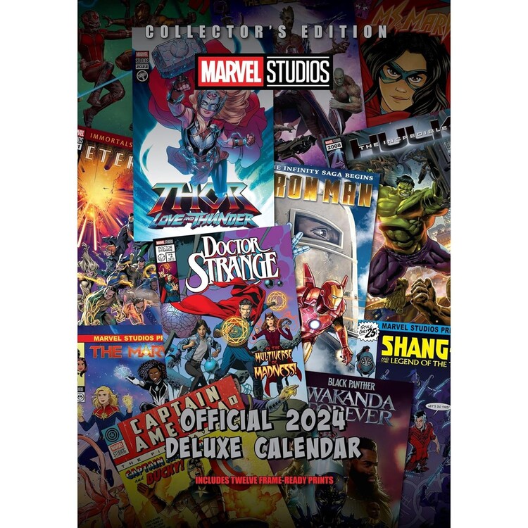 Marvel Deluxe Wall Calendars 2024 Buy at Europosters