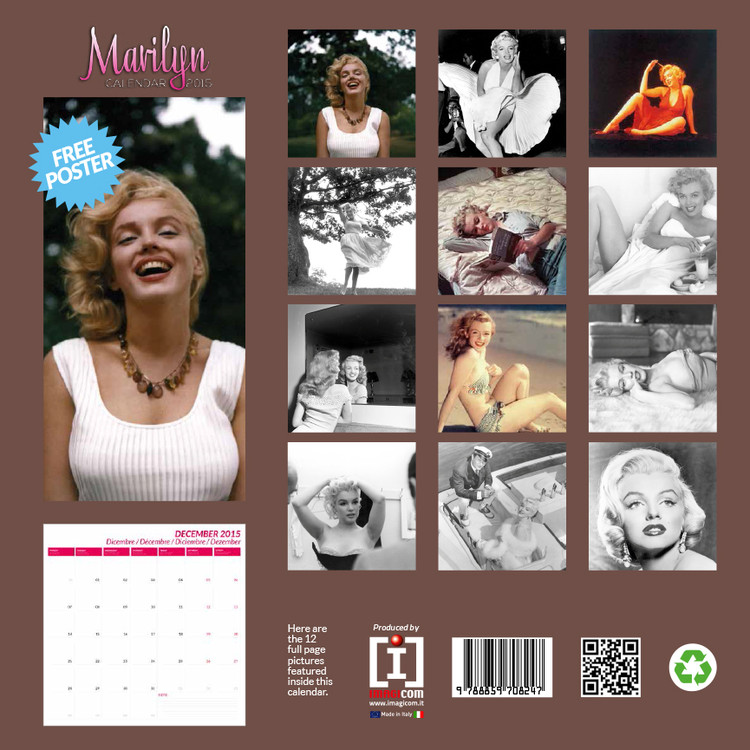Marylin Monroe - Wall Calendars 2015 | Buy at 
