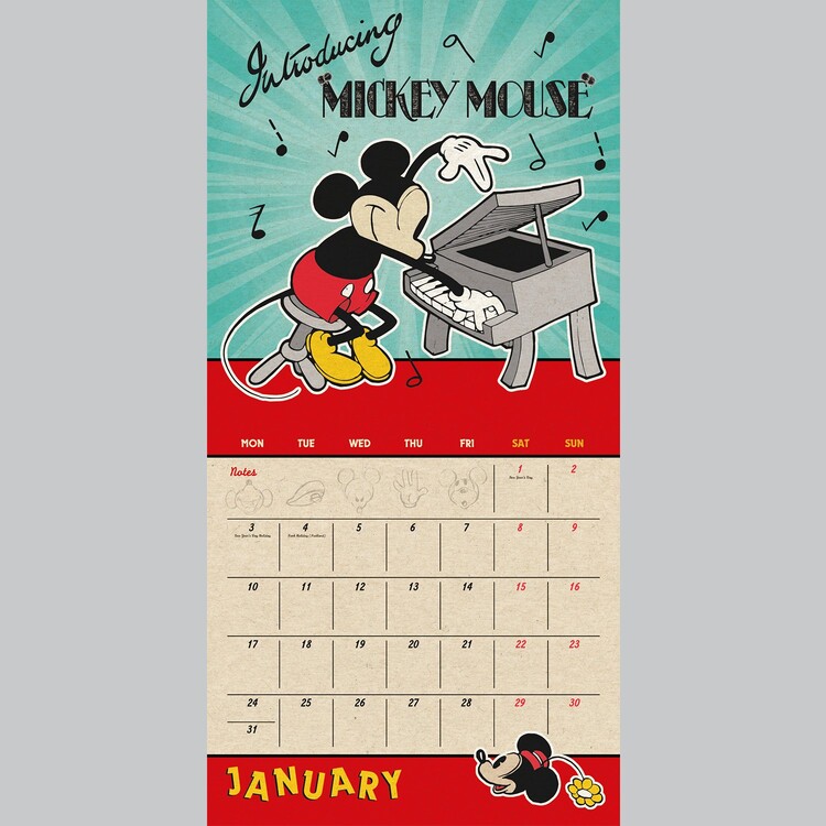 Calendar 2022 Mickey & Friends