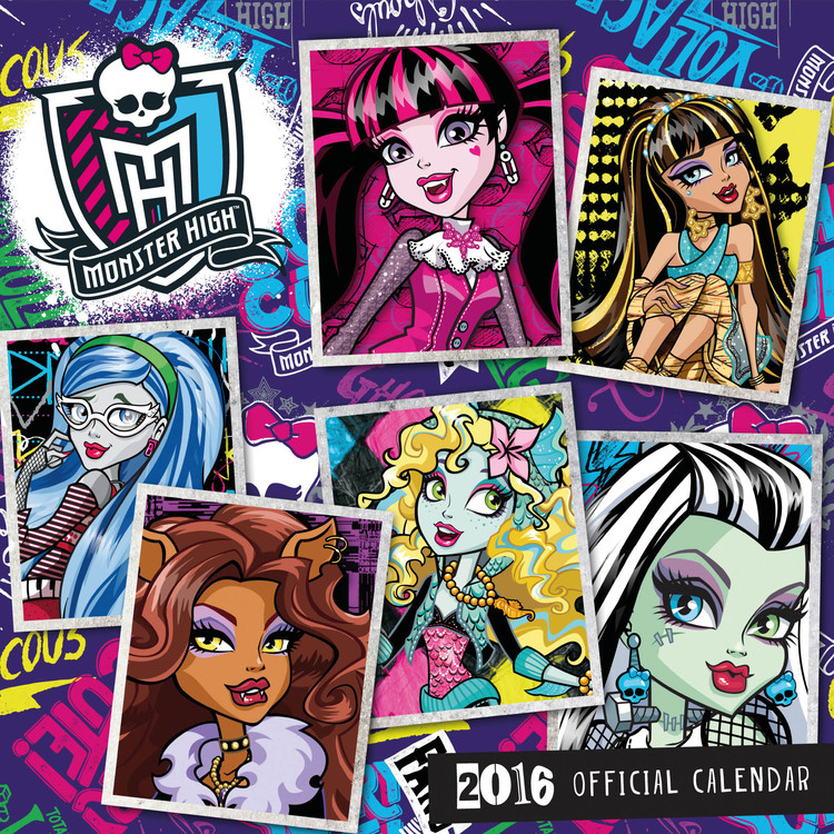 Monster High Wall Calendars 2015 Buy at Europosters