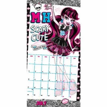 Monster High - Wall Calendars 2017 | Buy at 