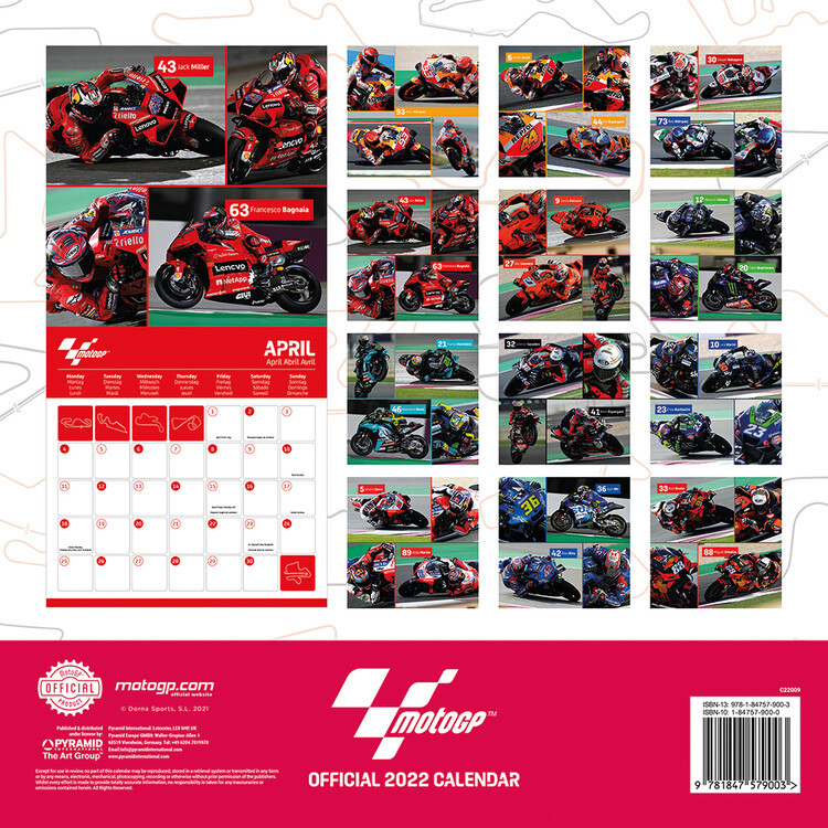 2022 calendar motogp Provisional 2022
