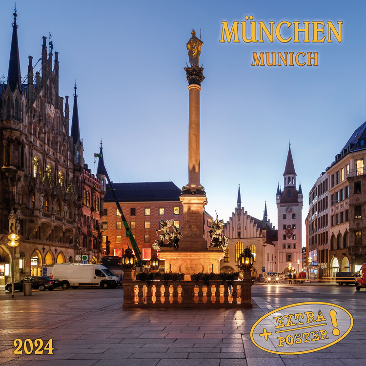 Calendar 2024 Munich/München