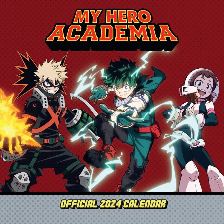 My Hero Academia - Wall Calendars 2024 | Buy at Abposters.com My Hero Academia - Wall Calendars 2024 | Buy at Abposters.com