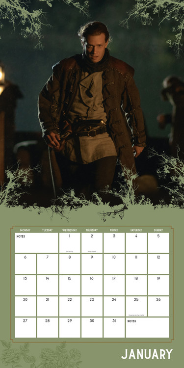 Outlander 2022 Calendar Outlander - Wall Calendars 2022 | Large Selection