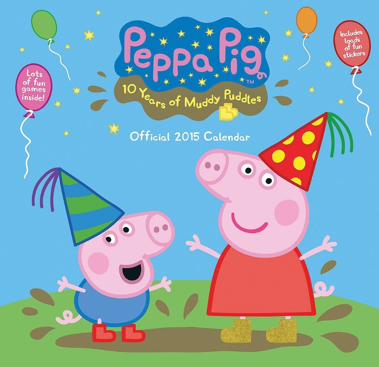 Peppa Pig Wall Calendars 2024 Buy at Europosters