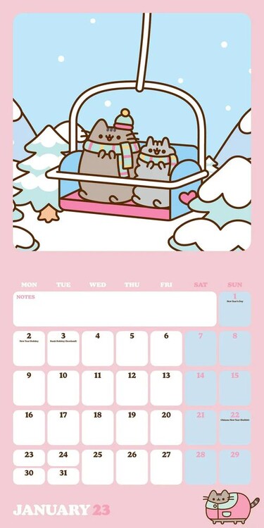 Pusheen - Wall Calendars 2024 