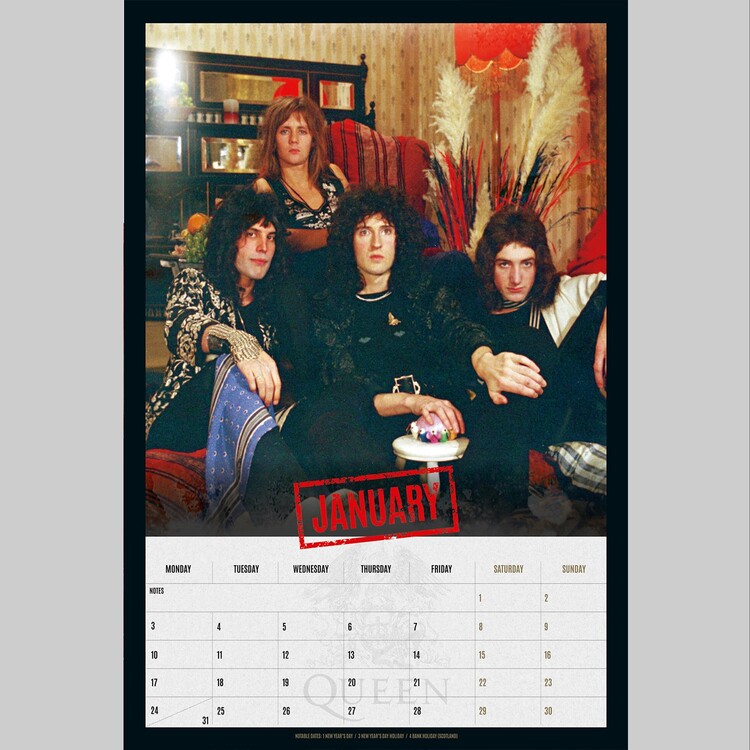 Queen - Wall Calendars 2022 | Buy at Europosters