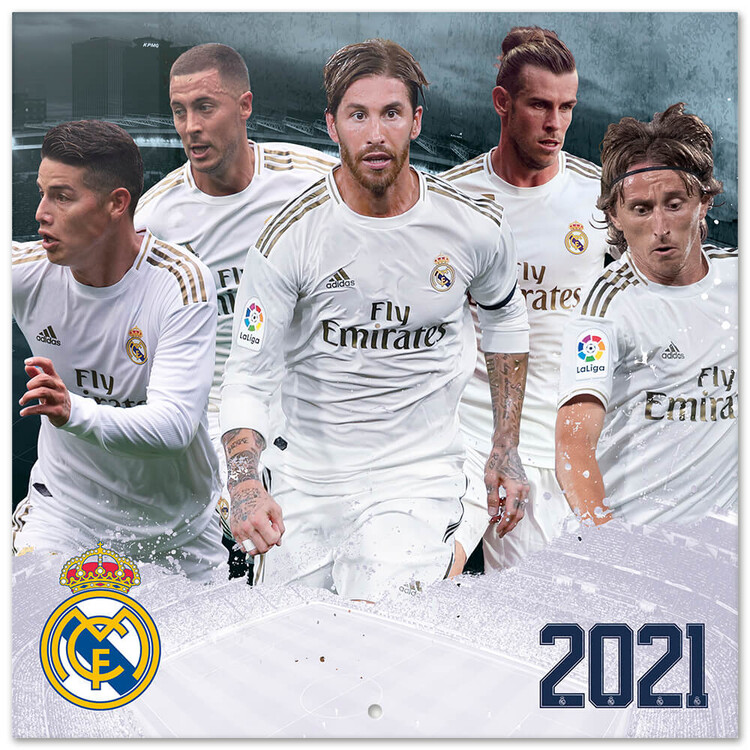 Real Madrid Wall Calendars 2021 Buy at Europosters