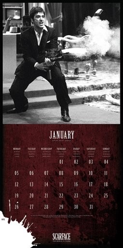 Calendar 2024 Scarface