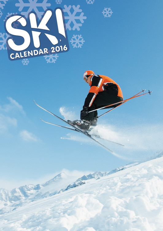 Skiing Wall Calendars 2016 Buy at Europosters