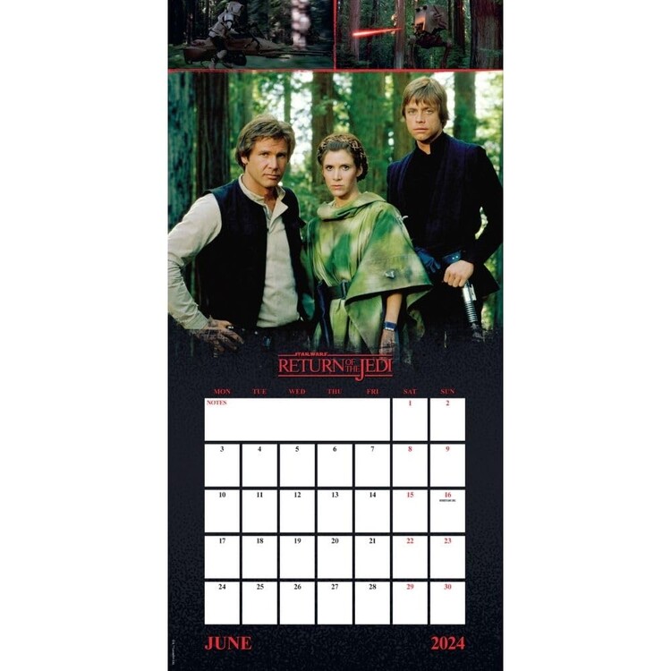 Calendar 2024 Star Wars - Classic