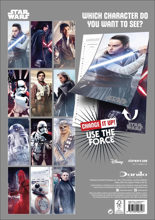 Star Wars Wall Calendars 2024 Buy at Europosters