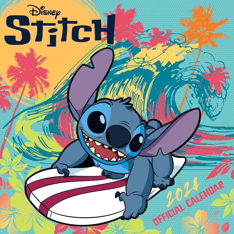 Stitch Wall Calendars 2024 Buy at, calendrier 2024 stitch