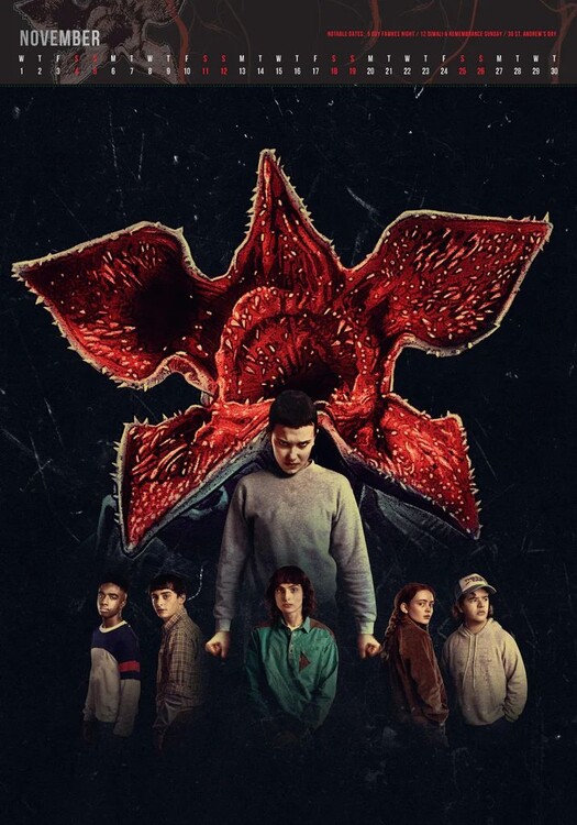 Stranger Things Deluxe - Wall Calendars 2023 | Buy at 