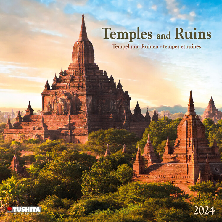 Temples of ruins Wall Calendars 2025 Buy at