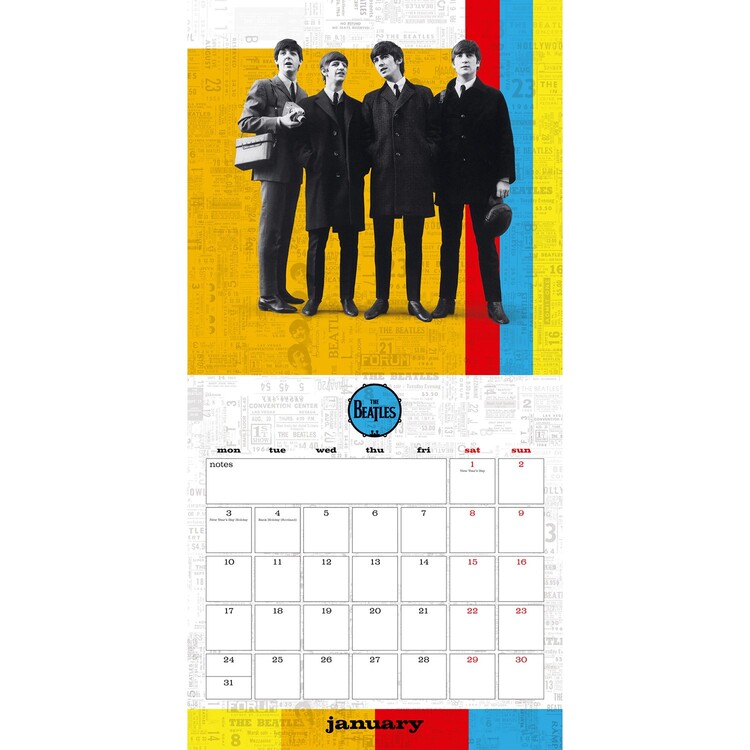 The Beatles Wall Calendars 2024 Buy at