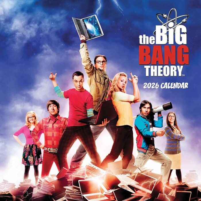 Ημερολόγιο 2026 The Big Bang Theory