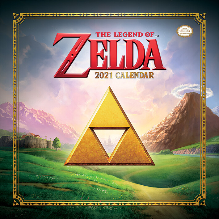 The Legend of Zelda Wall Calendars 2021 Buy at Europosters