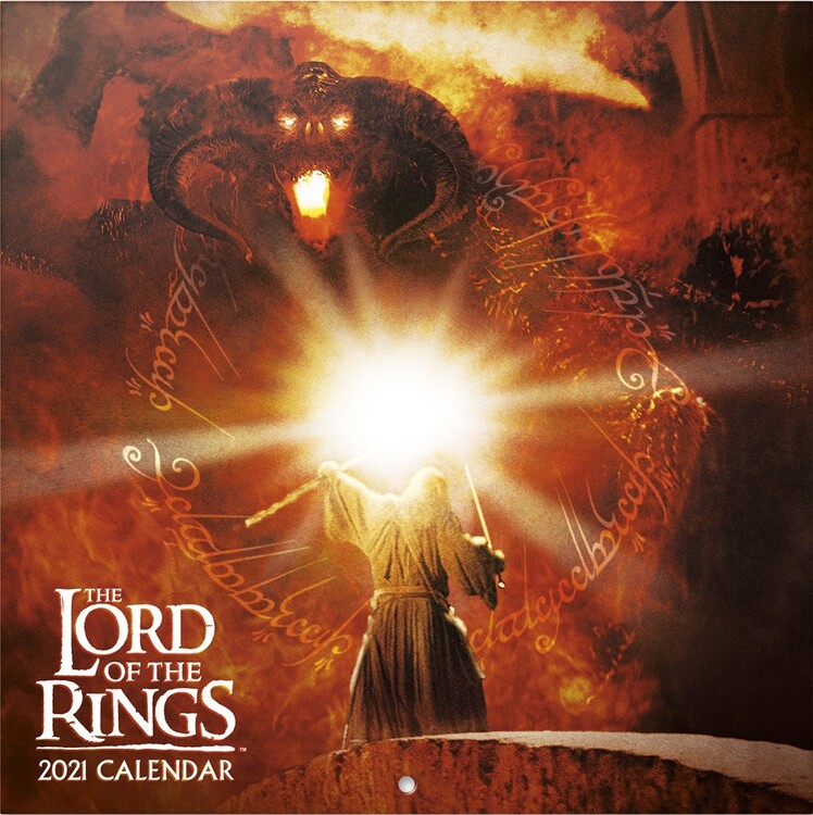 The Lord Of The Ring Wall Calendars 2024 Buy at Europosters