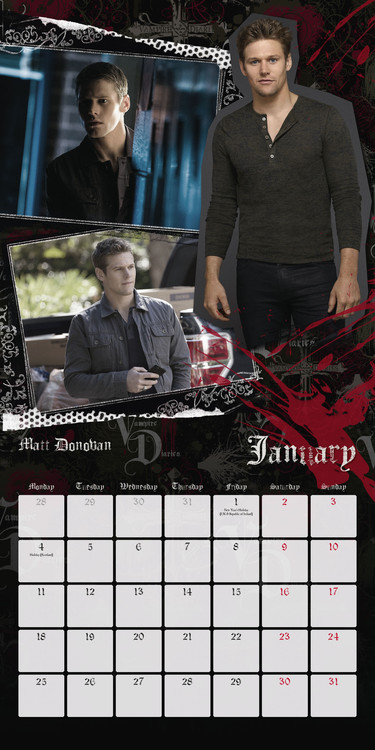 Vampire Diaries - Wall Calendars 2022 | Large selection
