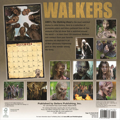 The Walking Dead 2011 Calendar