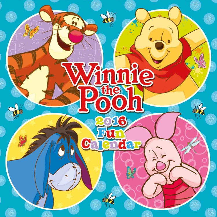 Winnie the Pooh Wall Calendars 2024 Buy at Europosters