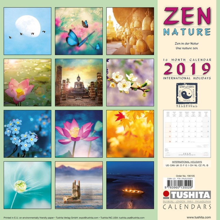Calendrier Nature Zen 2024