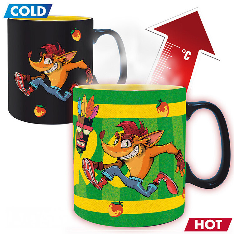 Caneca mágica Crash Bandicoot - Nitro
