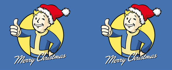 Caneca Fallout - Merry Christmas