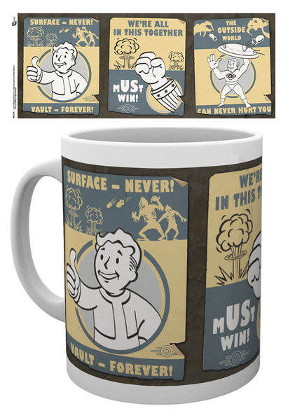 Caneca Fallout - Vault posters