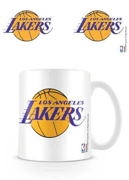 Caneca Nba Los Angeles Lakers Logo Em Europosterspt