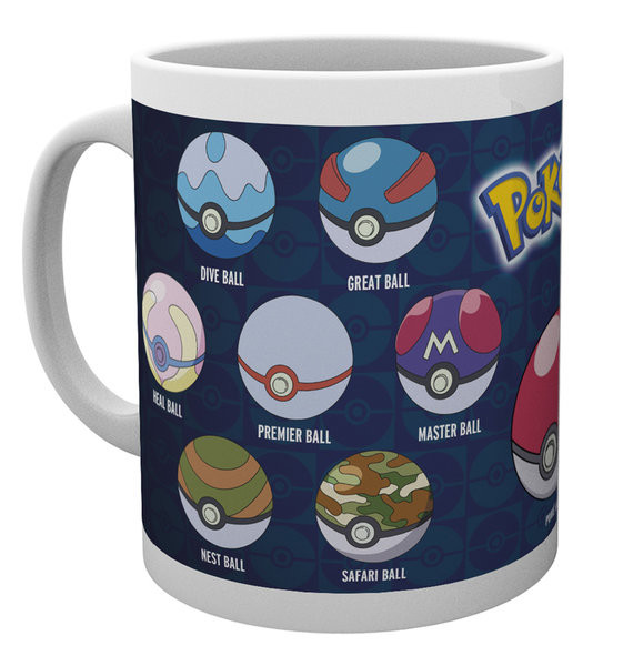 Caneca Pokémon - Ball Varieties