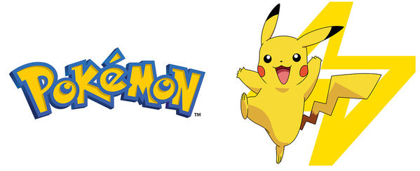 Caneca Pokemon - Logo And Pikachu