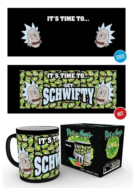 Caneca Rick and Morty - Get Schwifty