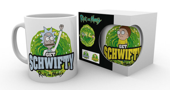 Caneca Rick And Morty - Get Schwifty
