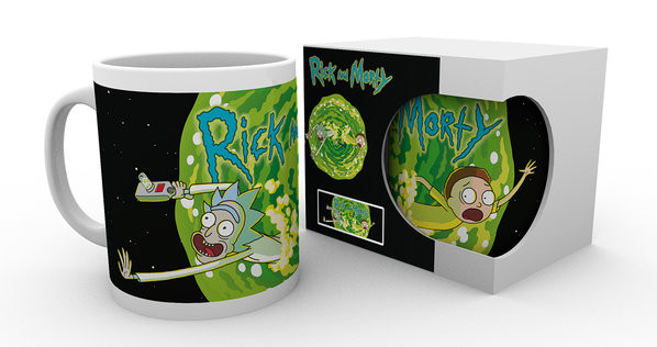 Caneca Rick And Morty - Logo